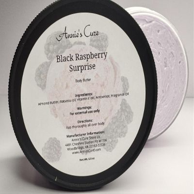 Annie's Cure Black Raspberry Body Butter