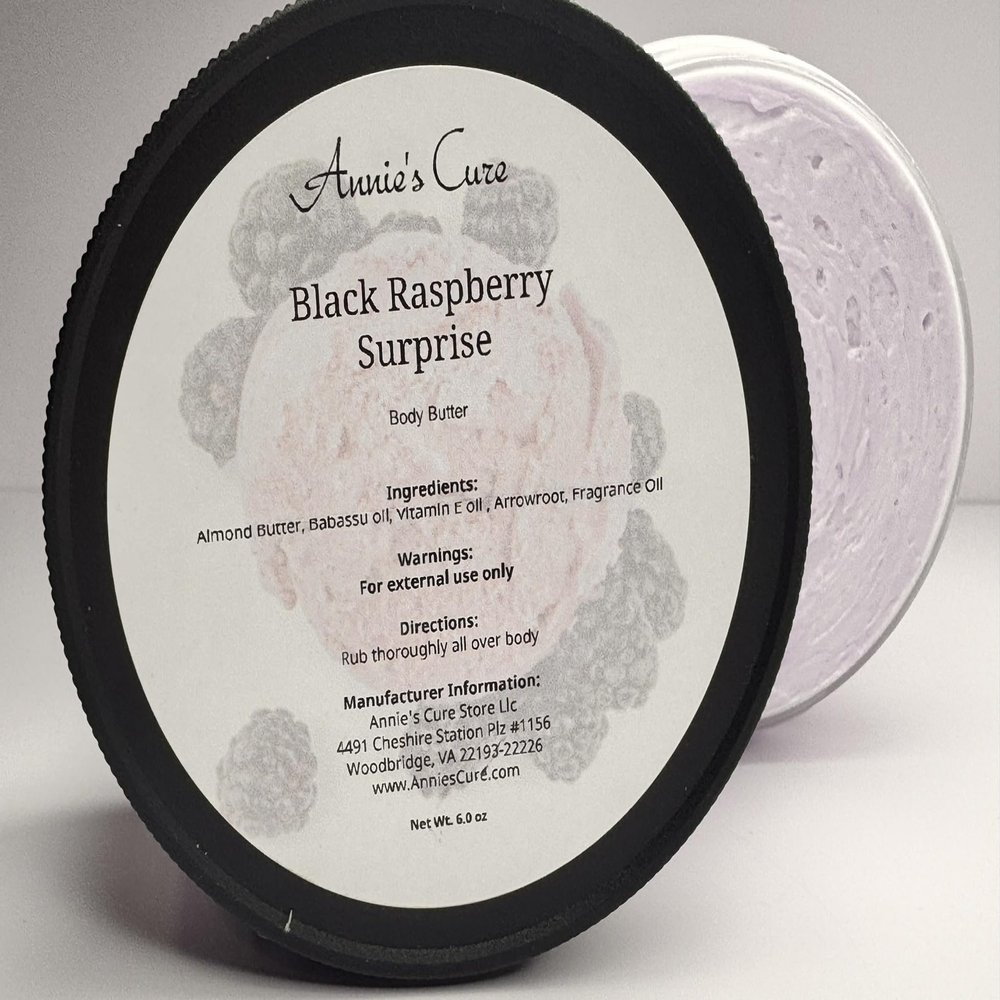 Annie's Cure Black Raspberry Body Butter
