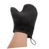 TOBBOMEY Sunless Tanning Glove Set Self Back Applicator Tanning Mitt for Back Body Exfoliating Mitt Self Tanner Accessory Black view 3
