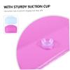 NOLITOY 2pcs Non-Slip Bathtub Pillow for Head and Neck Support Soft PVC Foam Bath Cushion with Strong Suction Cups for Spa Relaxation and Comfort view 4