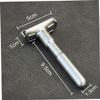 WOONEKY Manual Double-sided Razor Holder Adjustable Settings Compact Shaving Machine for Men Includes Razor Blades Construction for Home and Travel view 4