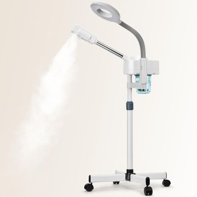 2 in 1 Facial Steamer, Professional Facial Steamers with 5X Magnifying Lamp, Face Steamer for Esthetician, Facial Steamer for Home Beauty Salon SPA