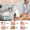 2 in 1 Facial Steamer, Professional Facial Steamers with 5X Magnifying Lamp, Face Steamer for Esthetician, Facial Steamer for Home Beauty Salon SPA view 4
