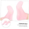 Ipetboom Moisturizing Socks for Dry Cracked Feet Exfoliating and Nourishing Gel Lining Non-Slip Protection for Women and Men for Daily Use Any Season view 3