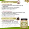 100% Natural Multani Mitti powder for Exfoliating, Soothing, Nourishing, Smoothening Face, Skin and Hair Fuller's Earth, Bentonite Clay with Spoon - 100g view 3