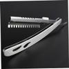 Beatifufu Stainless Steel Barber Razor Holder for Men Durable Manual Shaving Blade Stand Lightweight and Space-saving Shaver Holder for Beard and Eyebrow Grooming view 3
