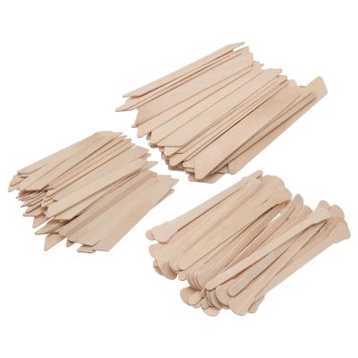 FOMIYES 150pcs Wax Applicator Sticks for Hair Removal Smooth Wooden Waxing Tools for Body and Facial Use for Salon and Home Waxing Uniform Application for Legs Arms and Bikini Area