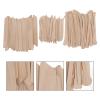 FOMIYES 150pcs Wax Applicator Sticks for Hair Removal Smooth Wooden Waxing Tools for Body and Facial Use for Salon and Home Waxing Uniform Application for Legs Arms and Bikini Area view 2