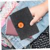 Baluue 2pcs Essential Oil Storage Bag Durable Felt Organizer for Aromatherapy Bottles Portable Carrying Pouch for Small Items for Home Travel and Office Use view 3