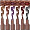 2-in-1 Gradient Lip Liner and Lipstick Lip Combo Set - Achieve Flawless Contour and Gradual Ombre Effect with Easy-to-Use Crayon Form and Cone Tip - Non-Smudging, Long-Lasting (01# Milk Tea, 1) view 4