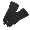 Anneome 5pairs Hair Salon Gloves Black Latex Gloves Non-slip Hair Dye Barber Shampoo Cleaning Home Use view 1