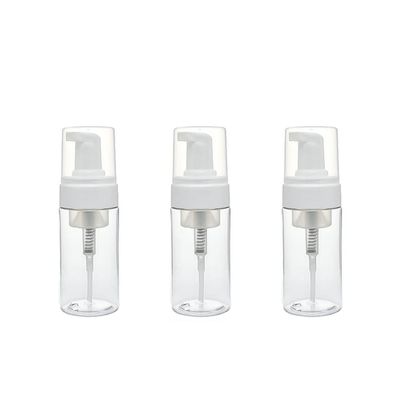 12 Pcs 30ml Refillable Empty Foam Bottle Plastic Pump Press Dispenser for Liquid Soap Lash Cleanser Shampoo Foaming Cleaning Castile Travel Cosmetics Packaging (3pcs 100ML)