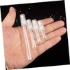100 Pcs Perfume Bottle Travel Perfume Spray Vial Perfume Empty Sample Bottle Travel Empty Perfume Vial Small Clear Glass Bottle Filling Small Perfume Plastic Nozzle1525 ( Color : As Shownx3pcs , Siz view 2