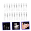 100 Pcs Perfume Bottle Travel Perfume Spray Vial Perfume Empty Sample Bottle Travel Empty Perfume Vial Small Clear Glass Bottle Filling Small Perfume Plastic Nozzle1525 ( Color : As Shownx3pcs , Siz view 3