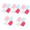 Beatifufu 20pcs Comfortable Sleep Mask Mitts Face Cleaning Gloves Reusable Makeup Remover Mitts for Women Men view 1