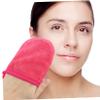 Beatifufu 20pcs Comfortable Sleep Mask Mitts Face Cleaning Gloves Reusable Makeup Remover Mitts for Women Men view 2