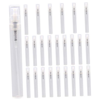 25pcs Bottled Portable Travel Dispenser Sprayer Travel Spray Bottles Lotion Travel Container Mini Spray Bottles Spray Mist Bottle Makeup Containers Perfume Plastic Travel Bottle/1188 ( Color : Tr