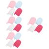 Beatifufu 16pcs Microfiber Face Wash Mitts Gentle Oil Cleanser Gloves Moisturizing Sleep Mask Sensitive Skin Facial Cleaning Mitts Reusable Makeup Remover Gloves view 1
