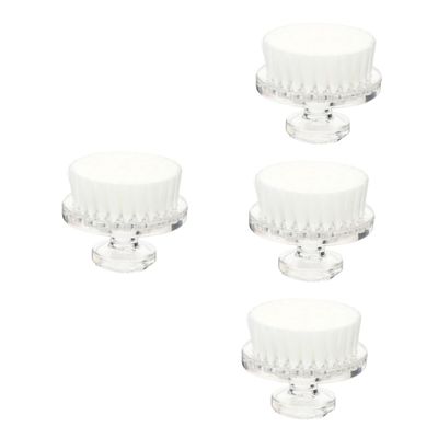 Beatifufu 4pcs Manual Facial Brush Skin-Friendly Face Scrubber for Deep Cleansing and Exfoliation Multi-Functional Facial Cleaning Tool for Home and Travel Compact Design