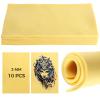10 Pcs Tattoo Practice Skins - 3mm Thick 12"x8" Double-Sided Tattoo Fake Skin Practice Pads, Tattooing Microblading Practice Silicone Pads for Tattoo Enthusiasts Beginners Tattoo Artists view 1