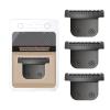 40mm Replacement Detachable Stainless Steel T Blade Compatible with Wahl All in One Lithium Ion Trimmer 2144 9818 9818L 9864 9864SS 9888 9854 9860 (Black 3 Pack) view 1