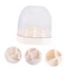 ABOOFAN Cosmetic Storage Box Portable Lipstick Holder for Home Dorm Clear Makeup Organizer Box view 4