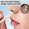 LSQYLX Bloame Nose Hair Trimmer, 2-in-1 Nasal Hair Cutter, Bloame Nose Trimmer, Double Head Nostril Hair Remover Tool, 360Rotating Nose Hair Trimmer with Ear Picker, for Men Women (8 PCS, 1 Side) view 3
