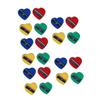 CAXUSD 60pcs Heart Shape Eyeliner Eyebrow Pencil Sharpener Compact Cosmetic Tool for School Office and Home Use view 1
