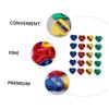 CAXUSD 60pcs Heart Shape Eyeliner Eyebrow Pencil Sharpener Compact Cosmetic Tool for School Office and Home Use view 4