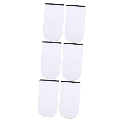 Beatifufu 3pairs Moisturizing Cotton Wax Spa Gloves for Hand Therapy Suitable for Salon Home Insulated Design for Maximum Moisture Absorption