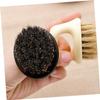 Beatifufu 3pcs Men's Beard Brush Ergonomic Design Portable Boar Bristle Shaving Brush for Hairdressing and Grooming Salon for Bearded Men view 3