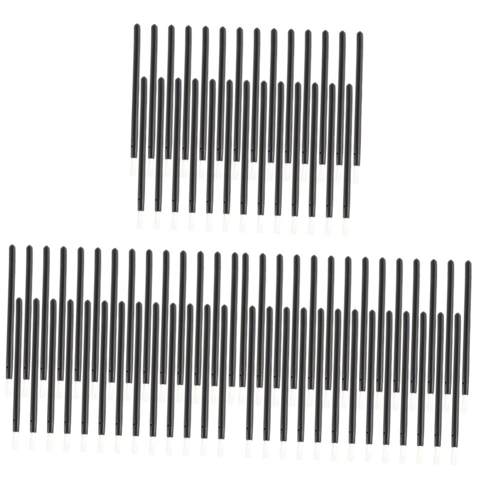 Beatifufu 150pcs Disposible Lip Liner Brush Makeup Brush for Lips and Eyeliner Nylon Bristles Makeup Fine Dense for Daily Charming