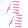 Beatifufu 12pcs Folding Nail Files Double-Sided Nail Buffers for Manicure and Pedicure Compact and Reusable view 1