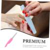 Beatifufu 12pcs Folding Nail Files Double-Sided Nail Buffers for Manicure and Pedicure Compact and Reusable view 2