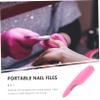 Beatifufu 12pcs Folding Nail Files Double-Sided Nail Buffers for Manicure and Pedicure Compact and Reusable view 3