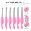 Beatifufu 12pcs Folding Nail Files Double-Sided Nail Buffers for Manicure and Pedicure Compact and Reusable view 4