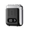 Electric Beard Trimmer, Portable Electric Shaver for Men, Waterproof Beard Trimmer, Wet and Dry Electric Shaver, Compact USB Rechargeable Shaver, Travel-Friendly Beard Trimmer, Mustache Trimmer view 1