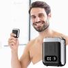 Electric Beard Trimmer, Portable Electric Shaver for Men, Waterproof Beard Trimmer, Wet and Dry Electric Shaver, Compact USB Rechargeable Shaver, Travel-Friendly Beard Trimmer, Mustache Trimmer view 2