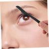 FOMIYES 3sets Stainless Steel Eyebrow Grooming Kit Brush Tweezers Razor Scissors for Women Men Travel for Outdoor view 3