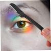 FOMIYES 3sets Stainless Steel Eyebrow Grooming Kit Brush Tweezers Razor Scissors for Women Men Travel for Outdoor view 4