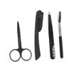 FOMIYES Eyebrow Kit Grooming Trimmer Shaper Scissors Tweezers Brush Beauty Tools view 1