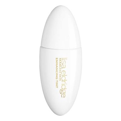 lisa eldridge Seamless Skin Enhancing Tint - T4 (Neutral Golden Undertone) + Bonus Premium Korean Sheet Masque with Collagen