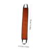 Mikinona 2pcs Back Applicator Tanning Strip for Self-tanner and Moisturizer Soft Touch Sunless Tanning Tool Long Straps for Application Brown Edged Design view 2