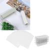 60 Pcs Lip Balm Pouches, Clear Plastic Lip Balm Pouch Money Holder, Lip Balm Plastic Cover with Adhesive for Valentine's Day Gift Card DIY Crafts view 1