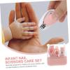 Abaodam 1set Portable Nail Trimmer Kit Boy Girl Nail Clipper Tweezer for Boy Girl Adorable Design for Home Use Care view 3