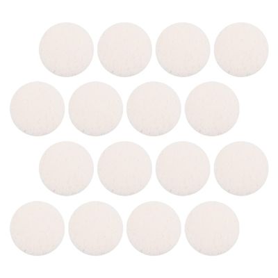 NOLITOY 40pcs Rounded Makeup Applicators Soft Cotton Makeup Pads for Face Cleansing Compact and Convenient for Natural Application Great All Occasions