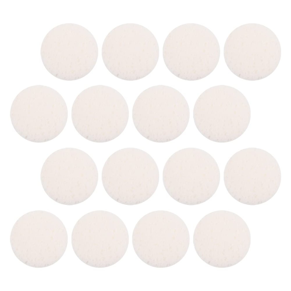 NOLITOY 40pcs Rounded Makeup Applicators Soft Cotton Makeup Pads for Face Cleansing Compact and Convenient for Natural Application Great All Occasions