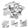 Baluue 120pcs Empty Metal Makeup Pans for Eyeshadow Blusher and for Magnetic Cosmetic Organization Lightweight Travel-friendly Design view 3