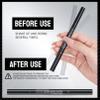 9708 2-Tip Double-Ended Eyebrow Pen, 2-in-1, with Eyebrow Brush. Waterproof and Sweat Proof,Precise Liquid Brow, 5 Shades, Long-Lasting (4#Black Brown) view 4
