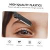 FRCOLOR 2sets Stainless Steel Eyebrow Trimmer Kit Scissors Tweezers Brush Razor for Shaping Trimming view 2